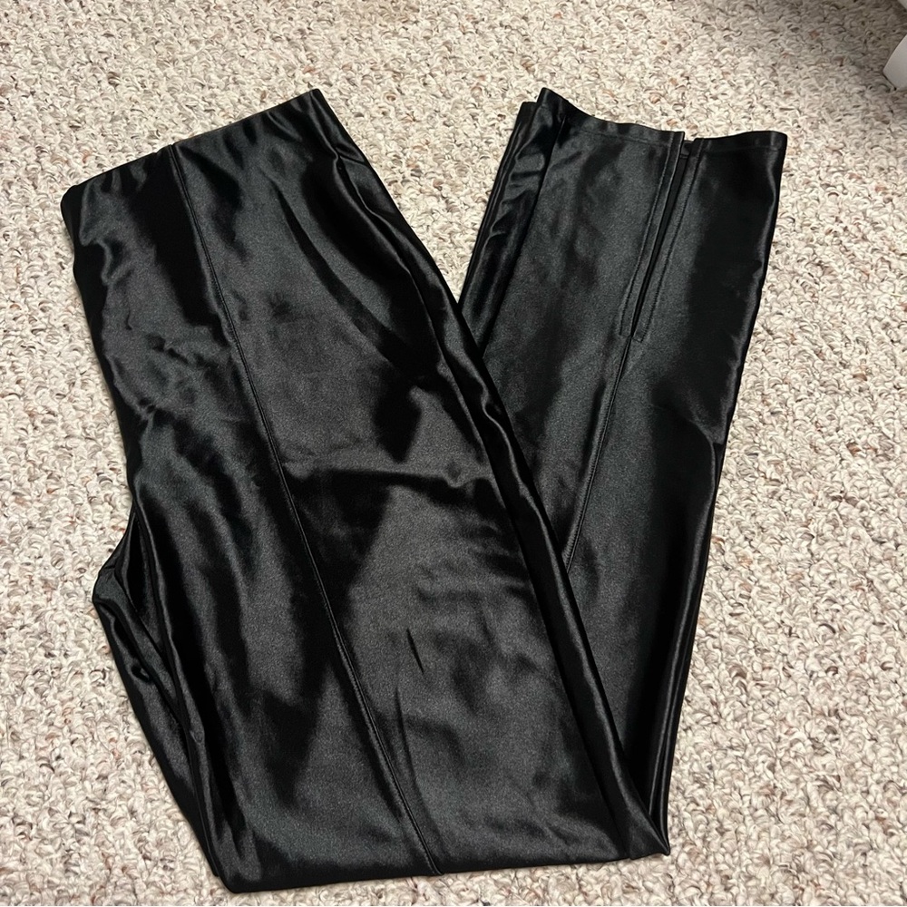 5/$100 H&M Black Shiny Pants